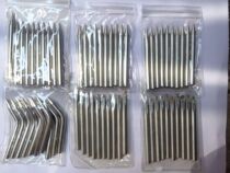  Environmental 30w 30w 40w 60w eco-friendly custard iron nozzle long life branded iron head soldering tip