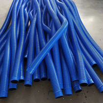 pvc blue corrugated telescopic hose woodworking dust suction pipe plastic exhaust rubber drain pipe 30mm-300mm