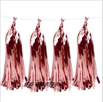 Wedding wedding supplies paper tassel flower New House wedding room decoration dessert table adult birthday party arrangement package