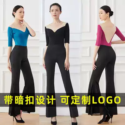 Professional body training suit suit women's summer 2021 new high-end catwalk aerated body suit custom LOGO