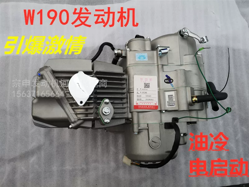 Zongshen W190 Hile -Холодный холодный электростартовый пятискоростной Garway кросс-кантри мотоцикл пляжная машина картинг двигатель