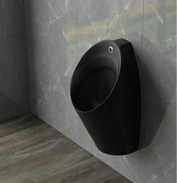 Intelligent automatic induction urinal men's adult wall-mounted vertical urinal household ceramic urinal urinal