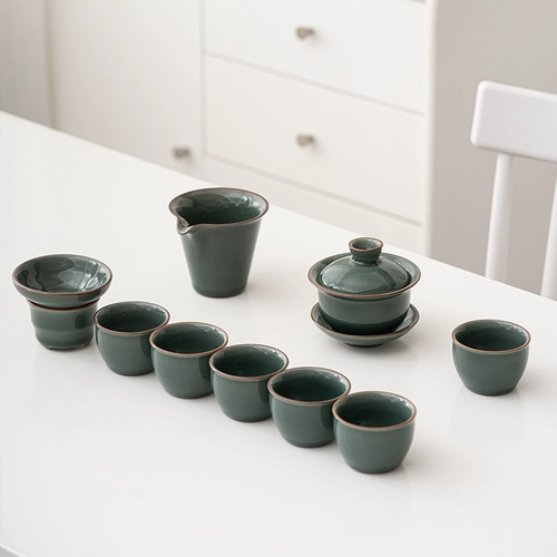 Чай, чайный сервиз, керамический комплект для домашнего использования для офиса, заварочный чайник, чайная чашка