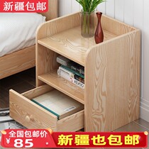 Xinjiang bedside table bedroom bedside storage cabinet modern simple shelf multi-layer storage cabinet small cabinet