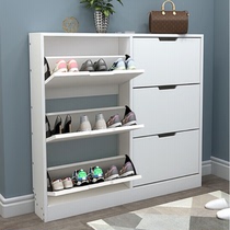 Xinjiang shoe cabinet ultra-thin tipping bucket porch cabinet large capacity multi-layer foyer dust storage storage storage shoe cabinet shoe rack