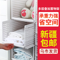 Xinjiang detachable oversized wardrobe rack clothing storage rack
