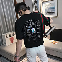 Short sleeve male fashion brand ins super hot summer 2021 New loose casual breathable T-shirt youth half sleeve