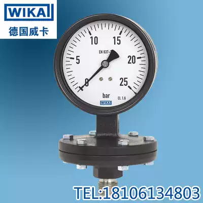 German Wica WIKA Pressure Gauge 422 12 100 821 11 Electric Contact Pressure Gauge en837-3 Pressure Gauge