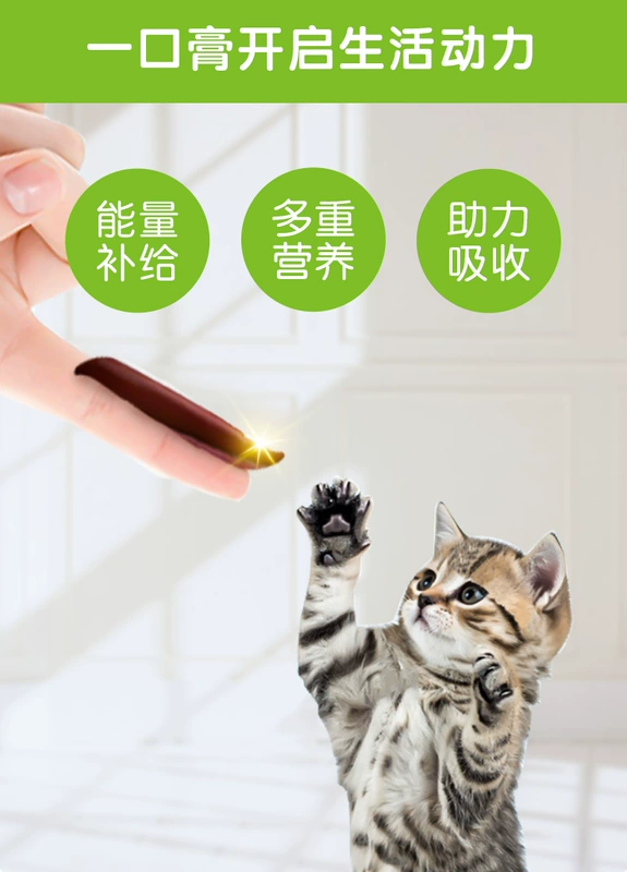 Meds Cat Vitamin Vitamin Cream giàu vitamin khoáng chất Taurine Pet Dinh dưỡng - Cat / Dog Health bổ sung sữa cho mèo