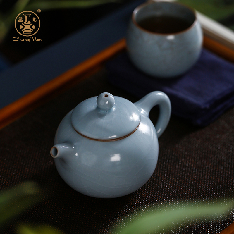 Chang south your up pot of tea mercifully kung fu tea teapot slicing can raise your porcelain undressed ore kung fu xi shi pot teapot