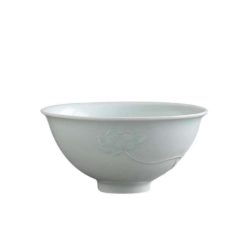 Prosperous south shadow blue its jingdezhen domestic tableware ceramic bowl dish dish suits for Chinese bowl dish plate microwave bowl