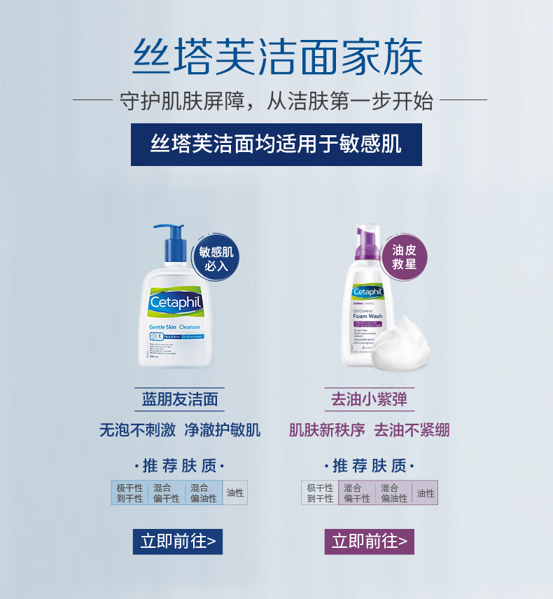 加拿大原产 丝塔芙 温和无泡洗面奶 敏感肌肤也能用 500ml 图6