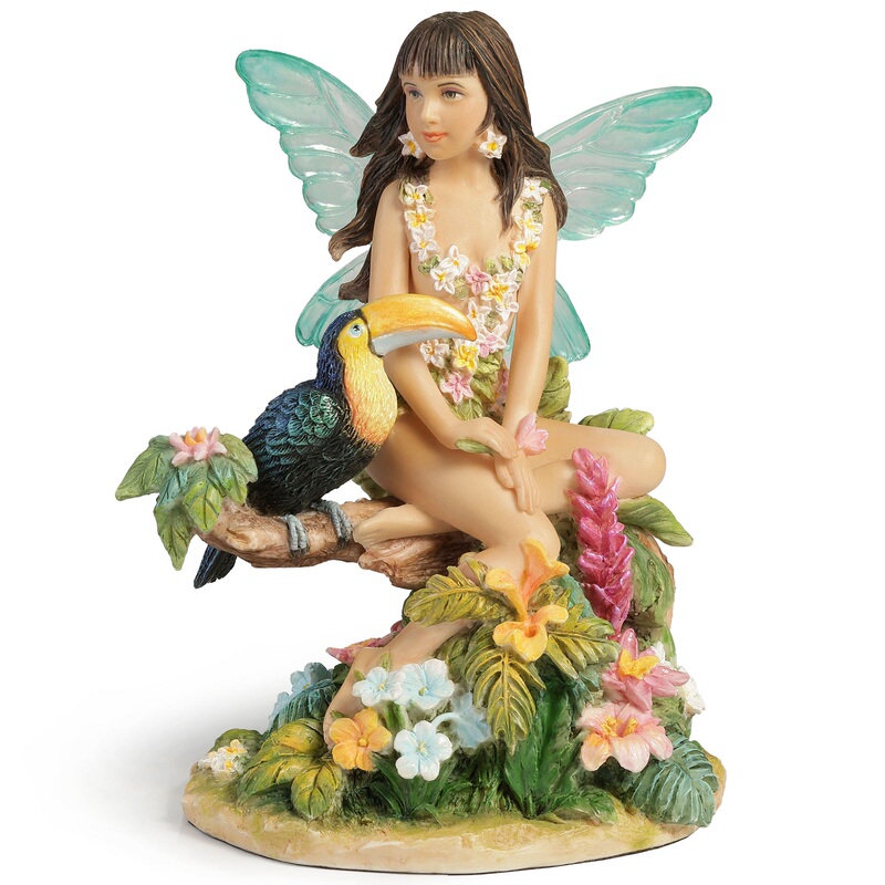Veronese Creative Crafts - Flower Fairy and Toucan - Home Decoration Ornaments and Gifts Veronese Creative Crafts - Flower Fairy and Toucan - Home Decoration Ornaments and Gifts