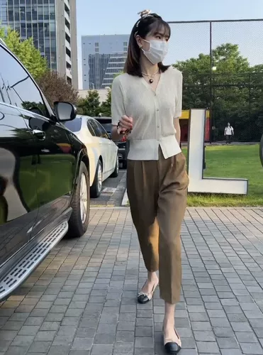 Трикотажный летний кардиган, тонкая футболка, короткий рукав, V-образный вырез, оверсайз, свободный крой