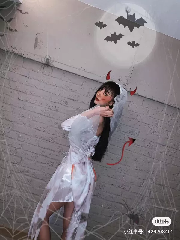 Trang phục hóa trang Halloween trưởng thành nữ ma cô dâu ma bé xác ướp ma cà rồng cosplay hóa trang khiêu vũ