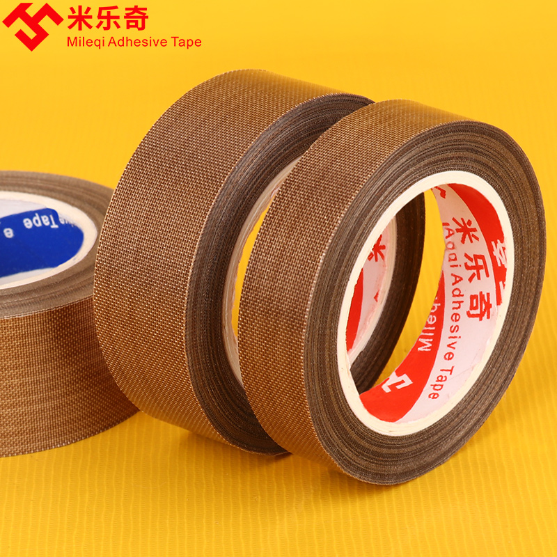 Teflon tape 19mm wide heat insulation high temperature tape sealing machine Teflon high temperature tape 0 13mm thick