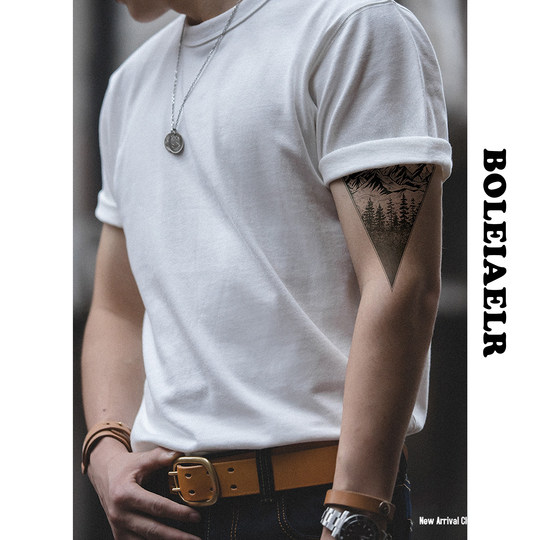 Cotton 300g heavyweight short-sleeved T-shirt