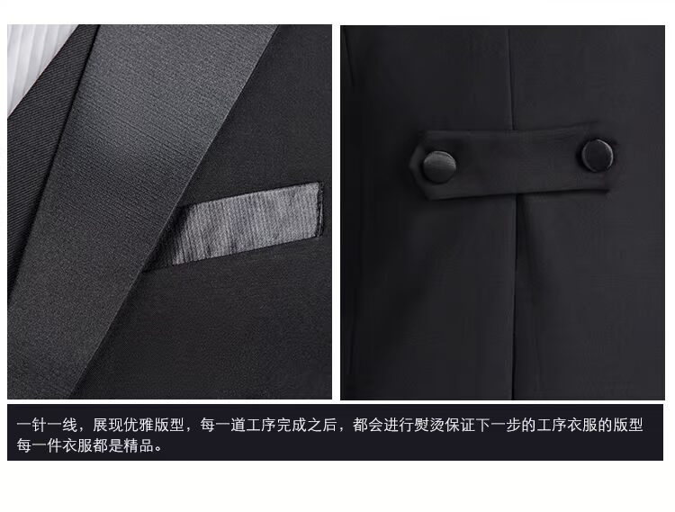 Nam dây dẫn trang phục tuxedo phù hợp với hiệu suất máy chủ phù hợp với điệp khúc người lớn ăn mặc phù hợp với nam giới trang phục