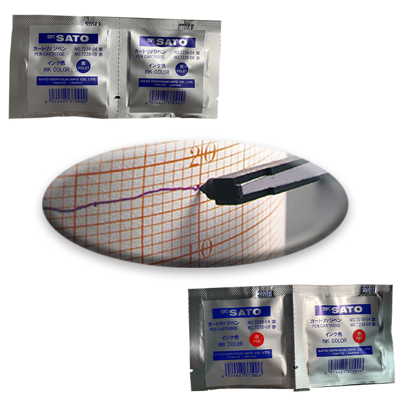 Japanese original SATO 7210-00 record pen purple pen 7210-90 7238-04 7238-08