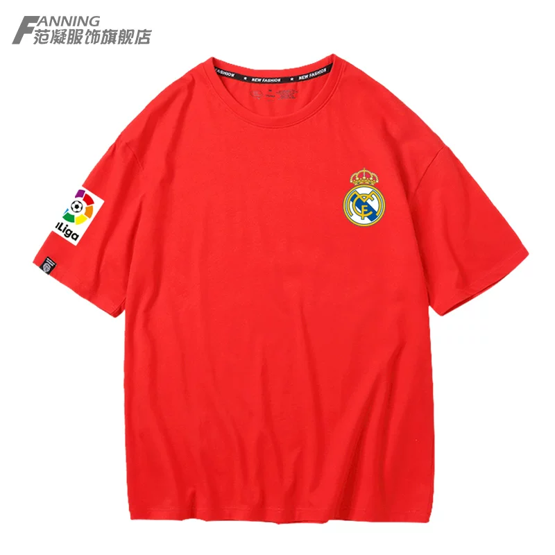 Футболка Real Madrid лиги Ла Лига мужская команда Real Madrid карманная без карманов?