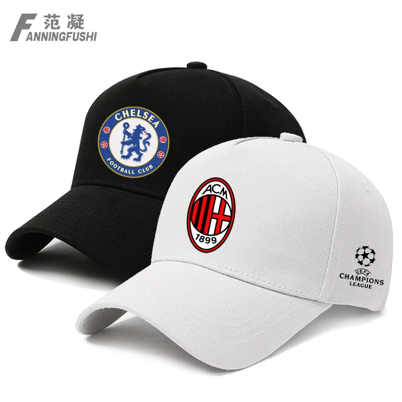 Чемпионская лига Реал Мадрид Челси Бас Ассасинал AC Милан Манчестер Сити Outdoor Sunshade Baseball Cap Baseball Hood