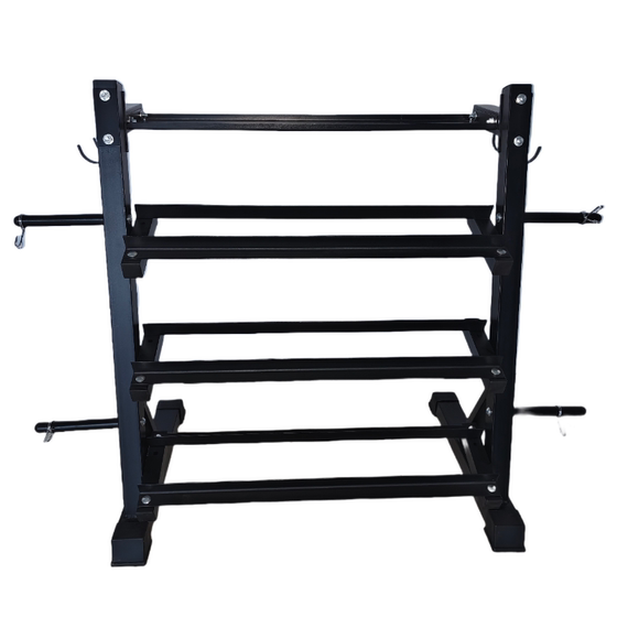 New Upgraded Four-Layer Multi-Functional Adjustable Home Storage Rack Dumbbell Rack Kettlebell Barbell Plate Fitness Storage Rack