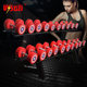 Commercial Dumbbell Rack for 10 Pairs, Fixed Double-Layer Vertical Home-Use Arm Muscle Training Kettlebell Rack, Fitness Equipment Storage Rack