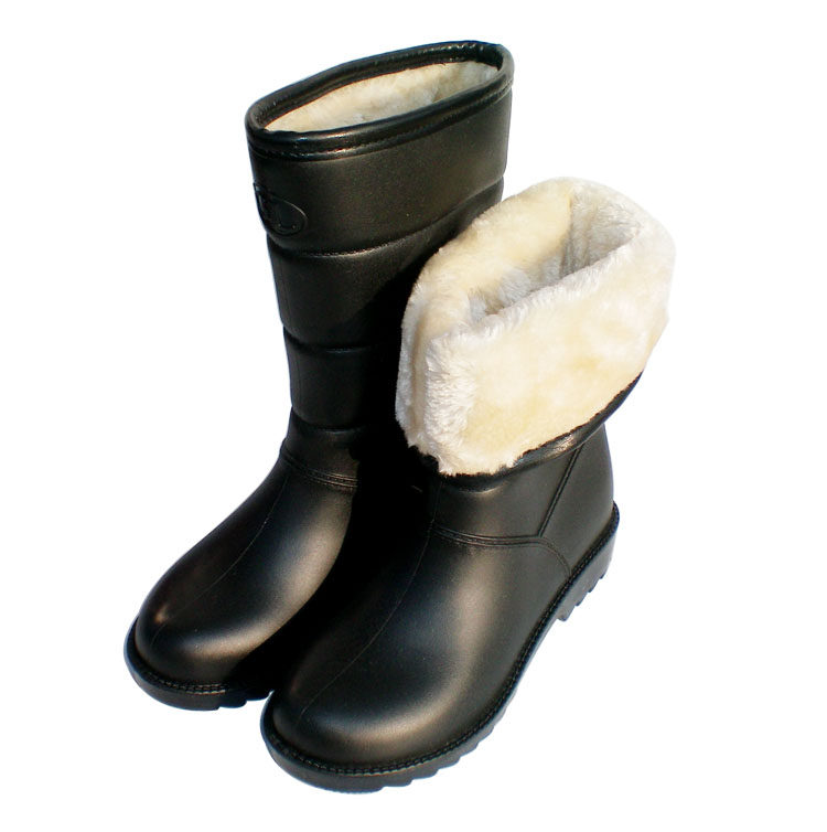 Chaussures - bottes caoutchouc homme pour hiver - semelle tendon - Ref 960042 Image 26