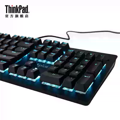 ThinkPad monochrome backlit mechanical keyboard blue axis game office keyboard TK200