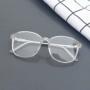 Ulzzang phiên bản tiếng Hàn của mạng lưới màu đỏ với kính gọng trong suốt dành cho nam và nữ bảo vệ bức xạ thủy triều cận thị theo phong cách Harajuku kính nam