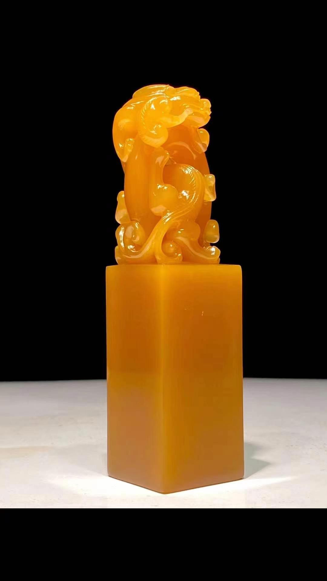 壽山石結晶田黃擺件老撾田黃精品昌化田黃石原石料收藏贈禮