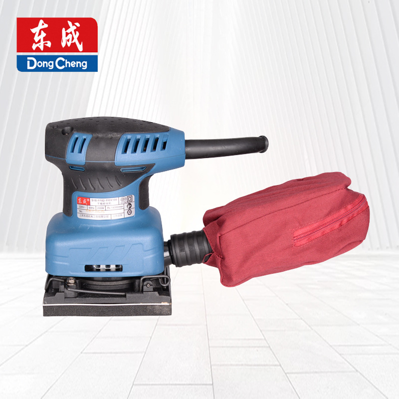 Dongcheng sandpaper machine S1B-FF02-110X100 sanding machine flat sanding machine new with dust-collecting sanding machine