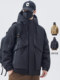 Workwear hooded down jacket men's autumn and winter 2025 new trendy brand thickened warm jacket top men's winter wear