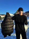 Stand Collar down Jacket for Men, Autumn and Winter 2026 New Trendy Thickened Warm Jacket, Men's Winter Clothing Top