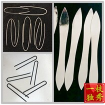 Opera headdress accessories hairpin pin Drama supplies U-shaped fork pin Stainless steel pin Hairpin Baotou pin