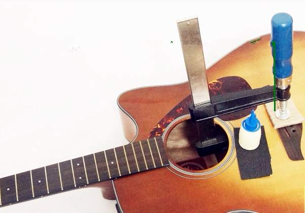 Guitar code repair package Folk guitar code repair glue tool Guitar code opening glue falling off