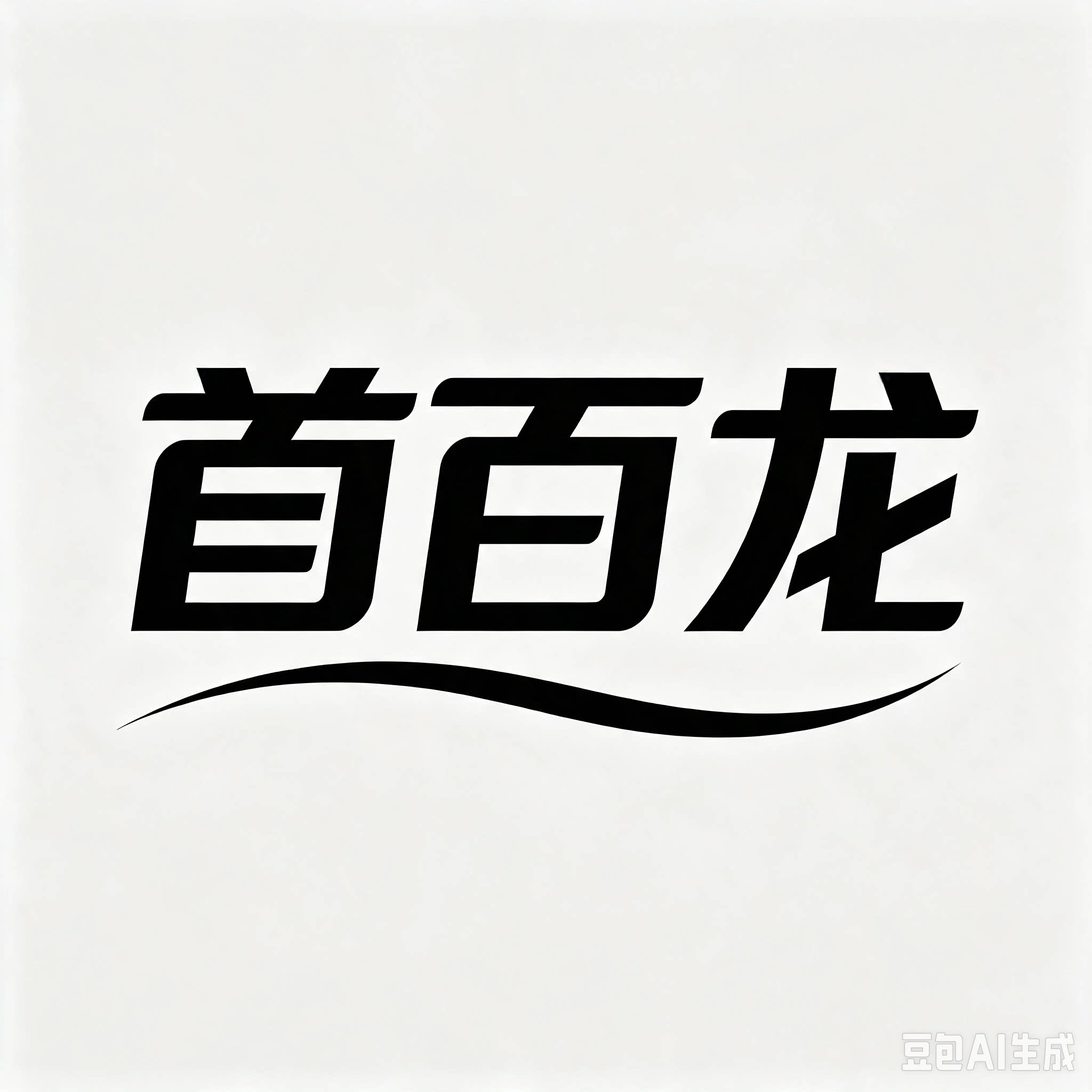 首百龙服饰工厂店的LOGO
