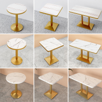 Milk Tea Shop Sweet shop Desk and chairs Combined Cafeteria West Restaurant Noodle Restaurant Snack Table Snack Burger Shop Small Round Square Table