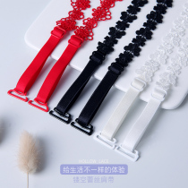 Summer New Joker Bra Strap Sexual Beauty Back Lingerie Belt Bra Lace Hollow Belt Accessories