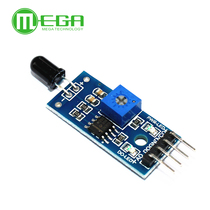 Flame sensor module Fire source detection module Infrared receiving module Fire detection 3 4-wire system