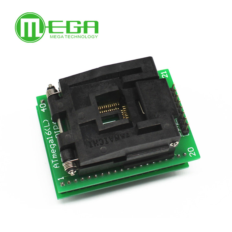 TQFP44 TQFP44 transfer DIP40 burn holder programming designer to burn conversion seat adapter CNV-QFP-MPU51