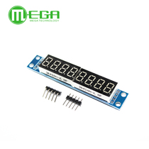 Blue board module MAX7219 digital tube display module Control module can be cascaded finished product