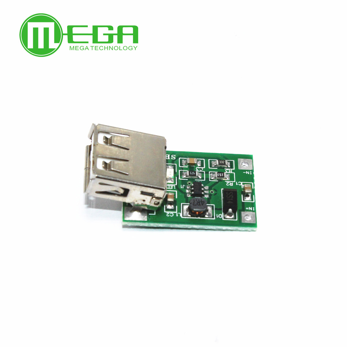 DC-DC boost module (0 9V 9V 5V) up 5V 600MA USB boost circuit board action power boost