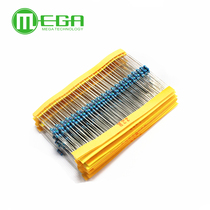 1 4W five-color ring resistor Metal film resistor package 30 kinds of commonly used 1%precision 20 each resistance