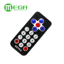  MP3 remote control Microcontroller 51 remote control Infrared remote control INFRARED wireless remote control black
