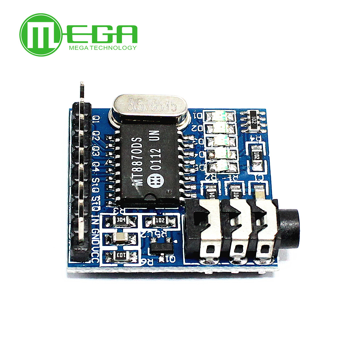 MT8870 DTMF voice decoding module phone module dial control
