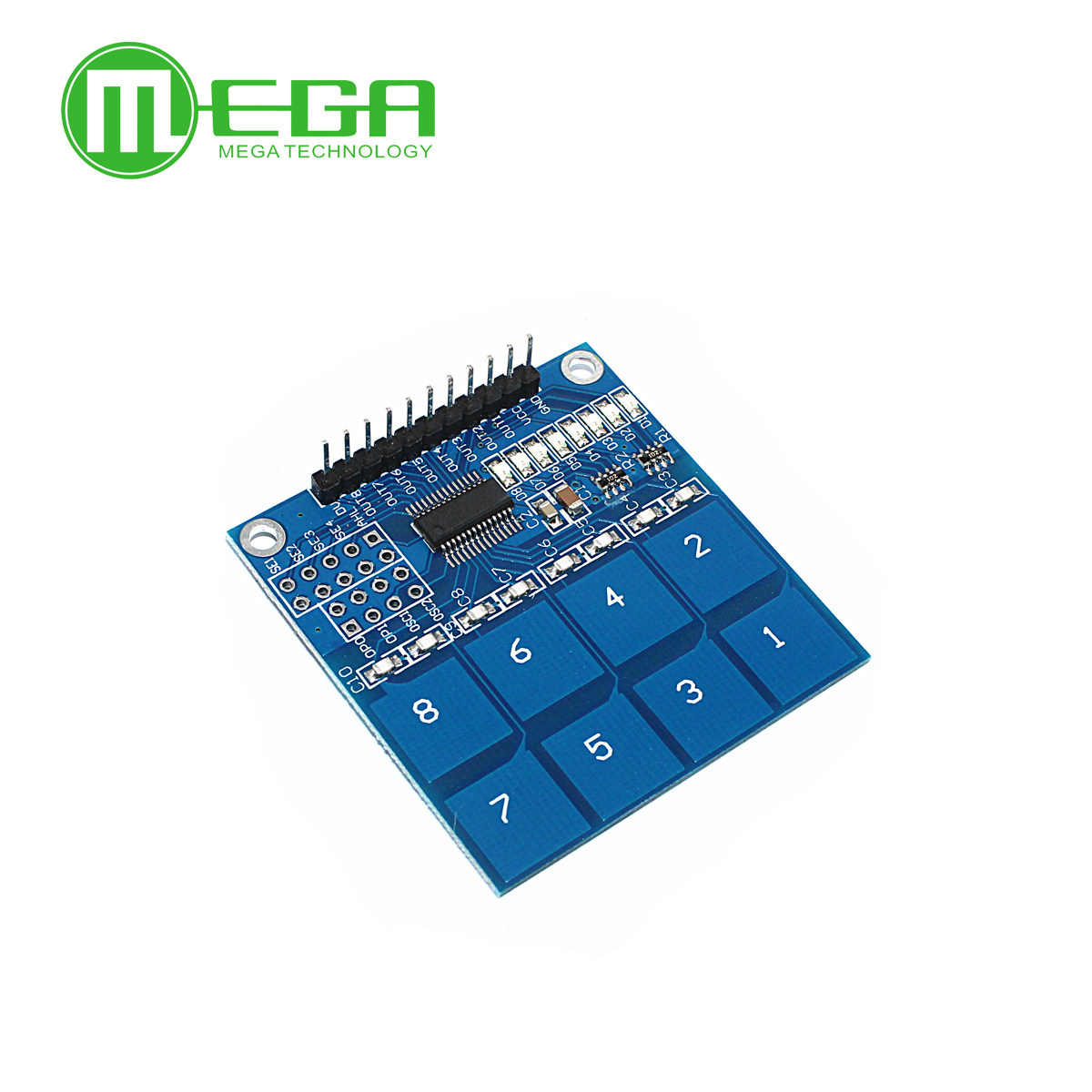 TTP226 8-way capacitive touch type switch digital touch sensor module