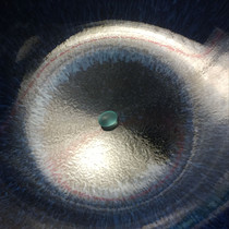 Buddha blue-green translucent crystal solid seed special price of 7 yuan a Tibetan Gawu box for stupa