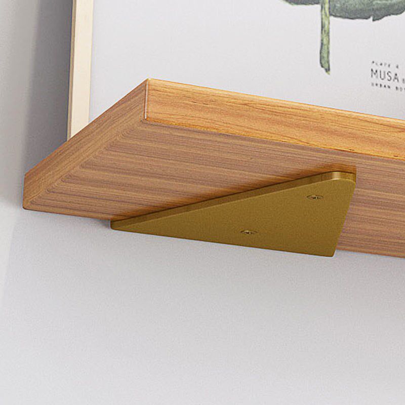 Golden bracket Shelf Wall Shelf LINED PLATE SUPPORT FRAME TRIANGULAR RIGHT ANGLE BEARING FRAME LAMINATE