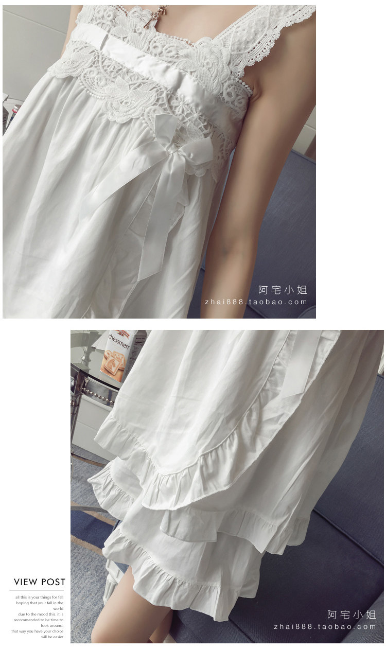 Pyjama pour femme en Coton à sling - Ref 2994715 Image 21